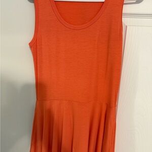 LuLaRoe Nicki Coral Sleeveless Dress